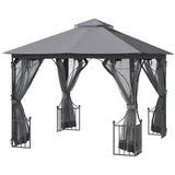 Outsunny 10' x 10' Outdoor Gazebo Canopy - 84C-005V01CG