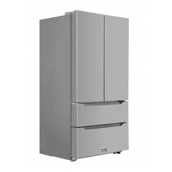 Thor Kitchen 36 22.50 cu. ft. French Door Refrigerator in Stainless Steel, HRF3602