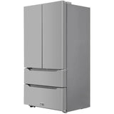 Thor Kitchen 36 22.50 cu. ft. French Door Refrigerator in Stainless Steel, HRF3602