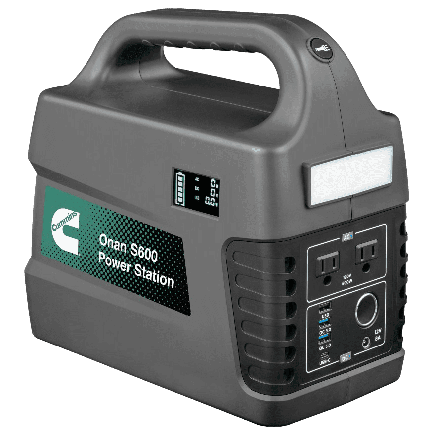 Cummins Onan A067W049 PS600 600W/1200W 592Wh Portable Power Station New