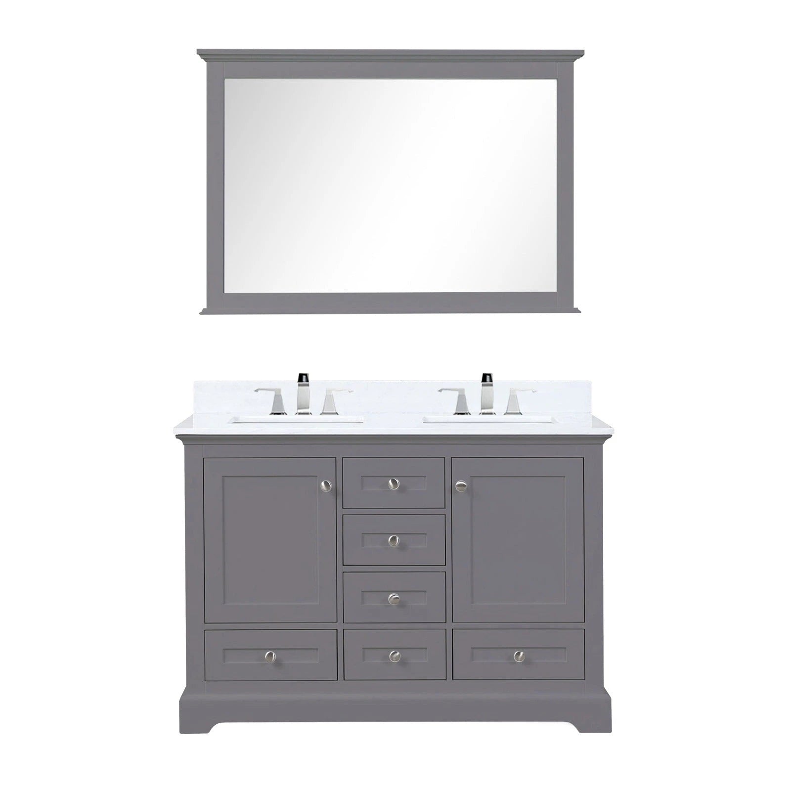 Dukes 48 x 22 Double Bath Vanity - Backyard Provider