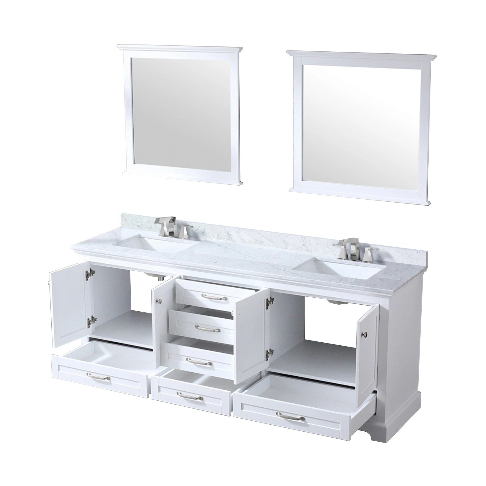 Dukes 80 x 22 Double Bath Vanity - Backyard Provider