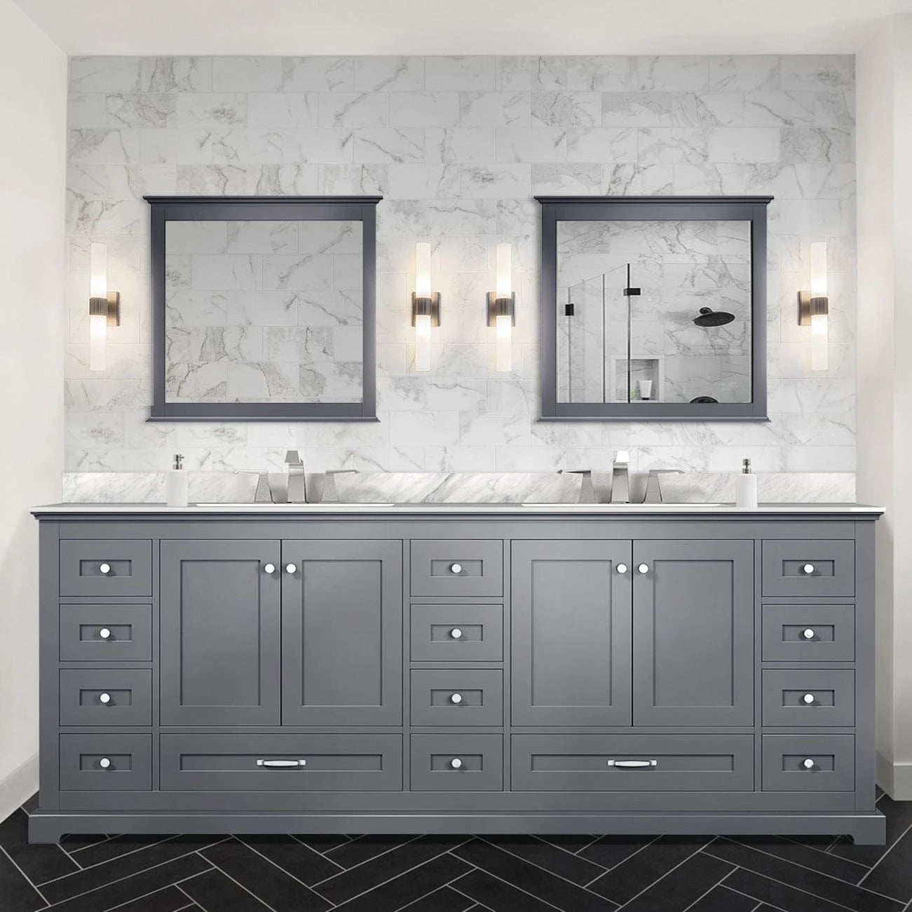 Dukes 84 x 22 Double Bath Vanity - Backyard Provider