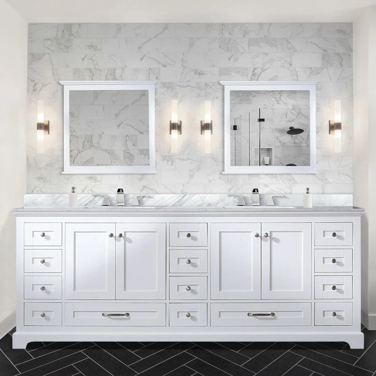 Dukes 84 x 22 Double Bath Vanity - Backyard Provider