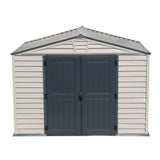 Duramax 10.5' x 8' Storemax Plus Vinyl Shed Kit with Floor 30225 - Backyard Provider