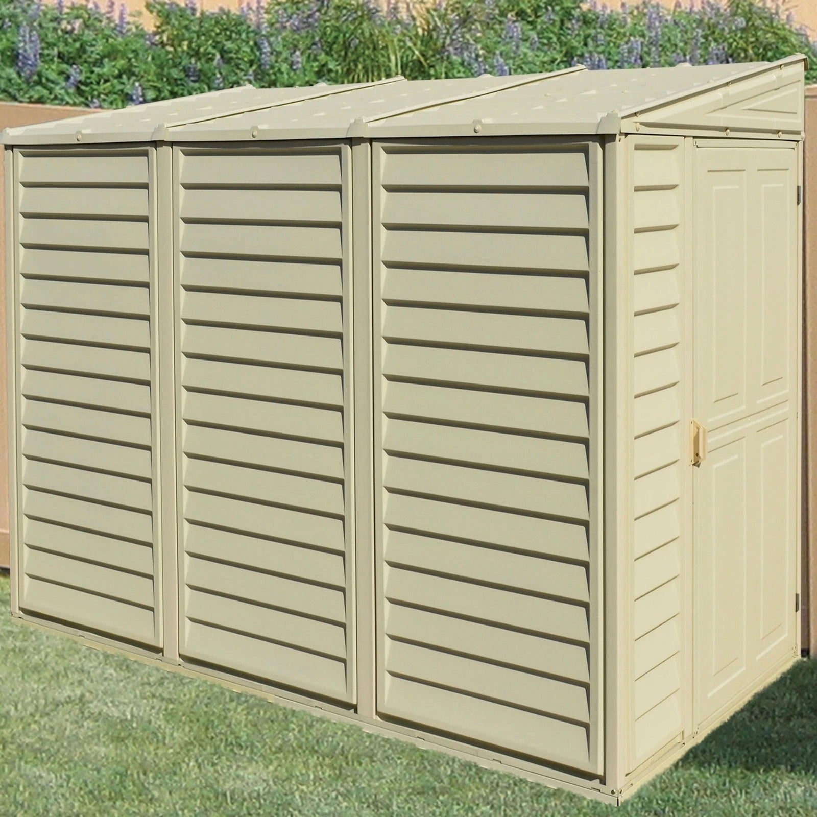 Duramax 4'x8' SideMate Shed with Foundation 06625 - Outdoor Storage