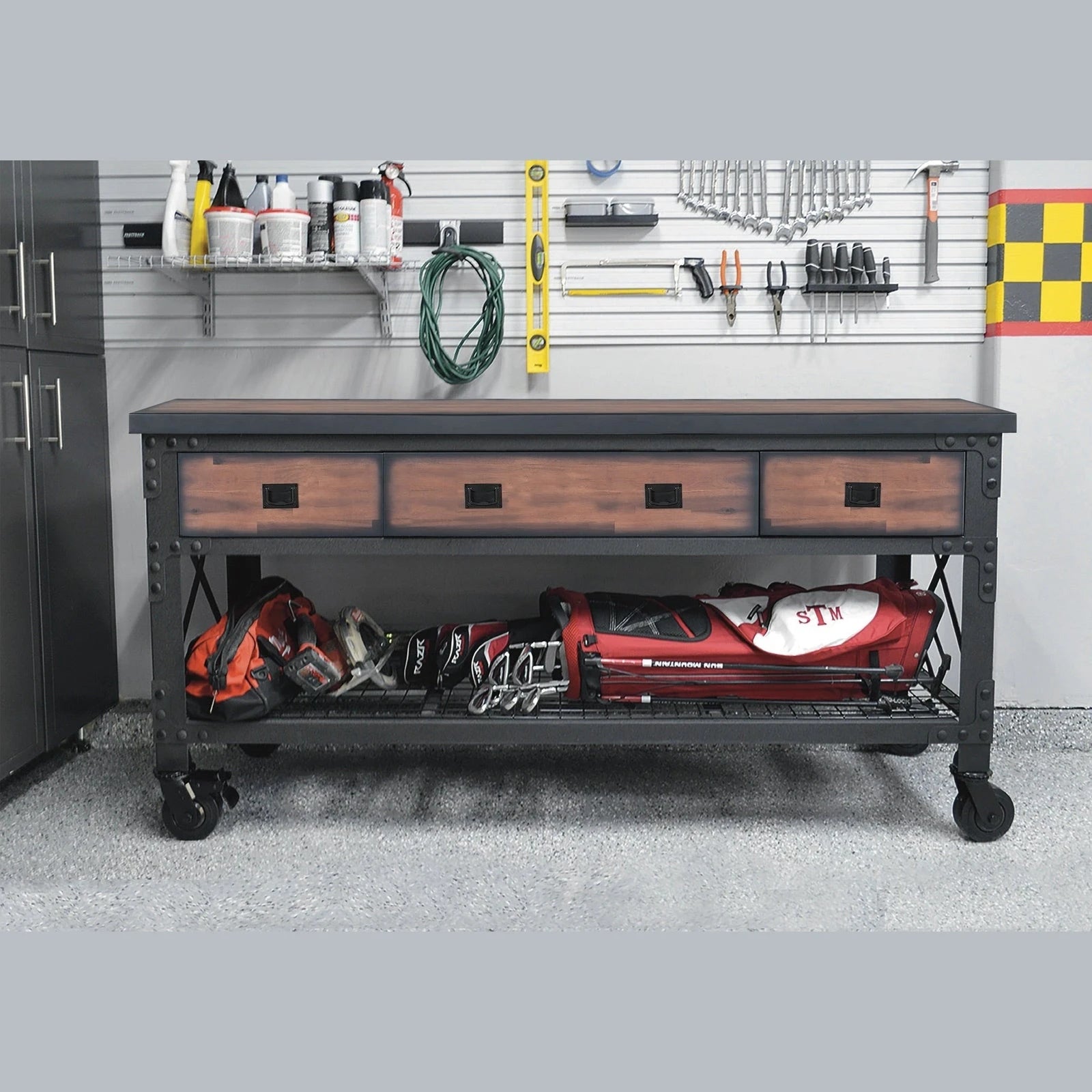 Duramax 72 W x 24 D Rolling Workbench 68001