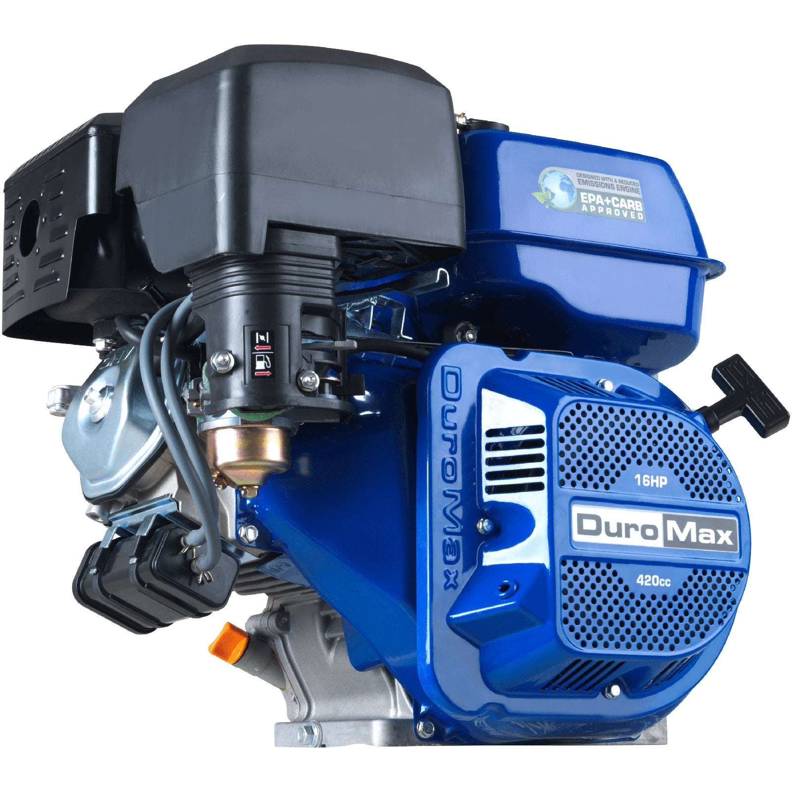 DuroMax 420cc 1-Inch Shaft Gasoline Recoil Start Gasoline Engine - XP16HP