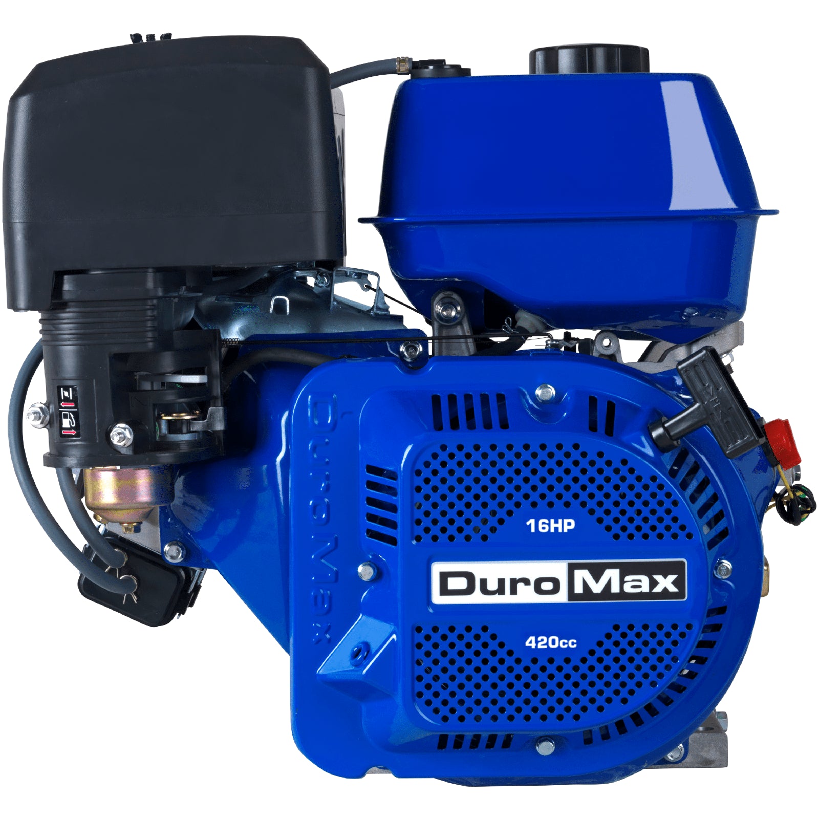 DuroMax 420cc 1-Inch Shaft Gasoline Recoil Start Gasoline Engine - XP16HP