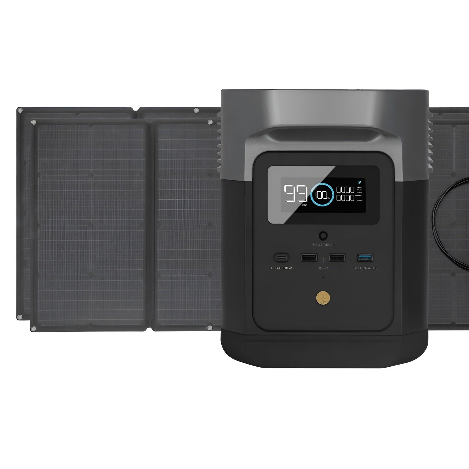 EcoFlow DELTA mini + 160W Solar Panel - DELTAminiUS161