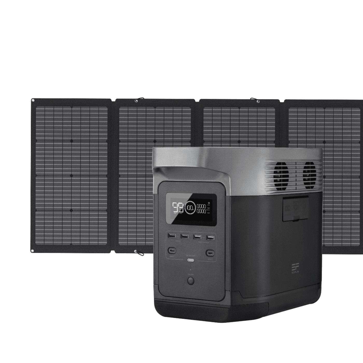 EcoFlow DELTA 1300+ 220W Solar Panel - DELTA1300-MS430-US