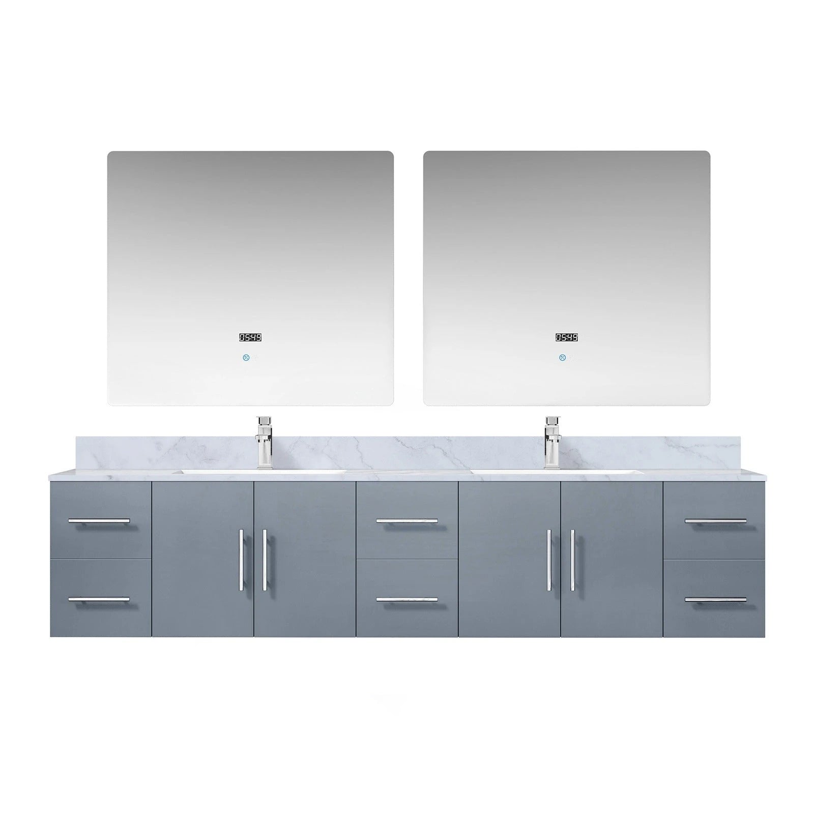 Geneva  84 x 22 Double Bath Vanity - Backyard Provider