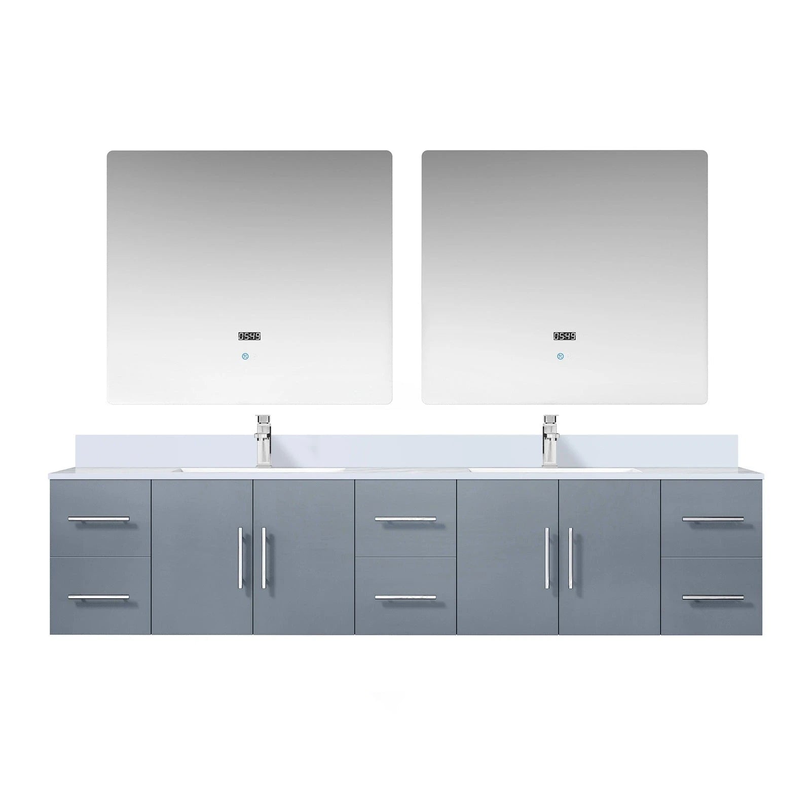 Geneva  84 x 22 Double Bath Vanity - Backyard Provider