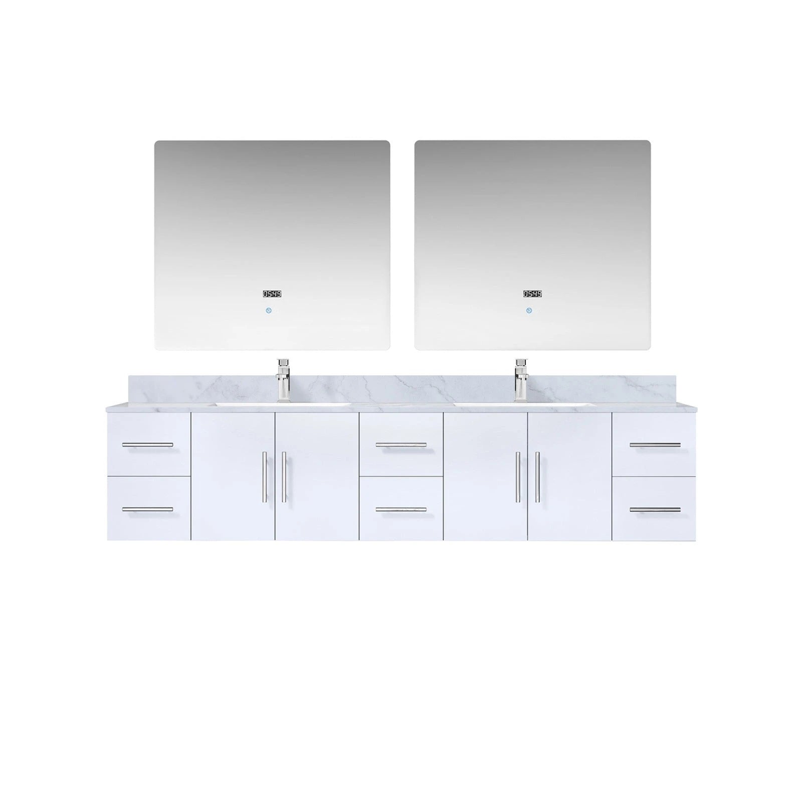 Geneva  84 x 22 Double Bath Vanity - Backyard Provider