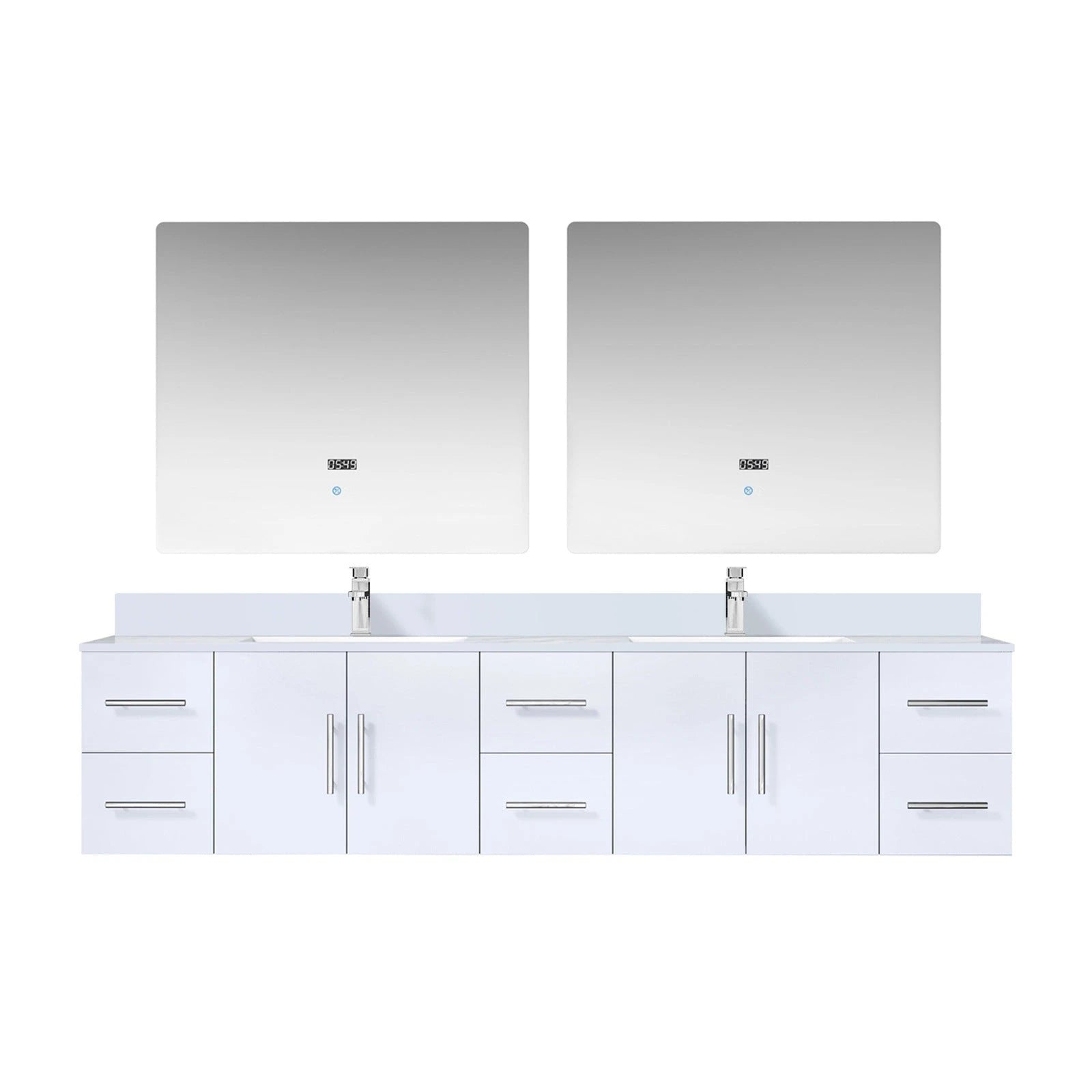 Geneva  84 x 22 Double Bath Vanity - Backyard Provider