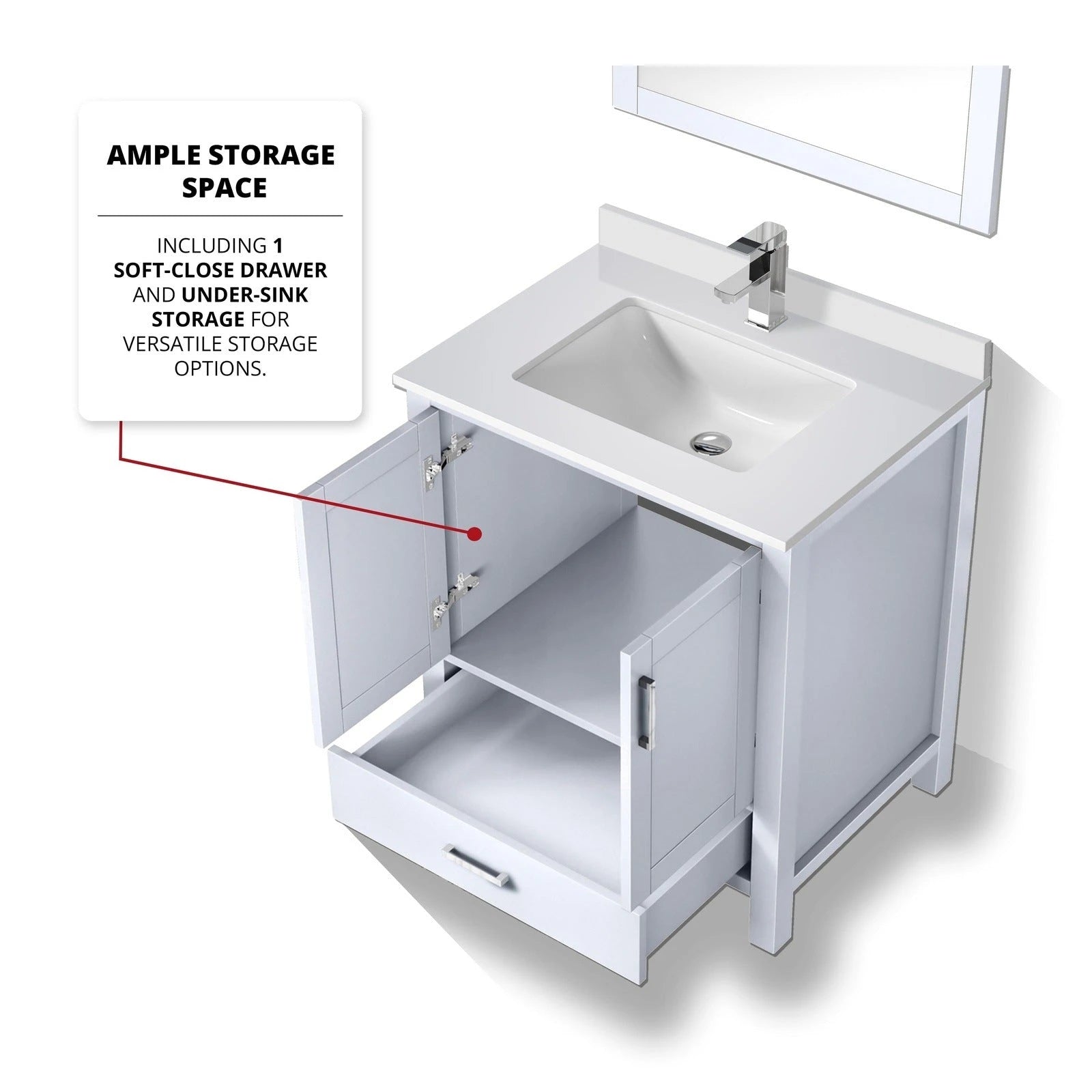 Jacques 30 x 22 Bath Vanity - Backyard Provider