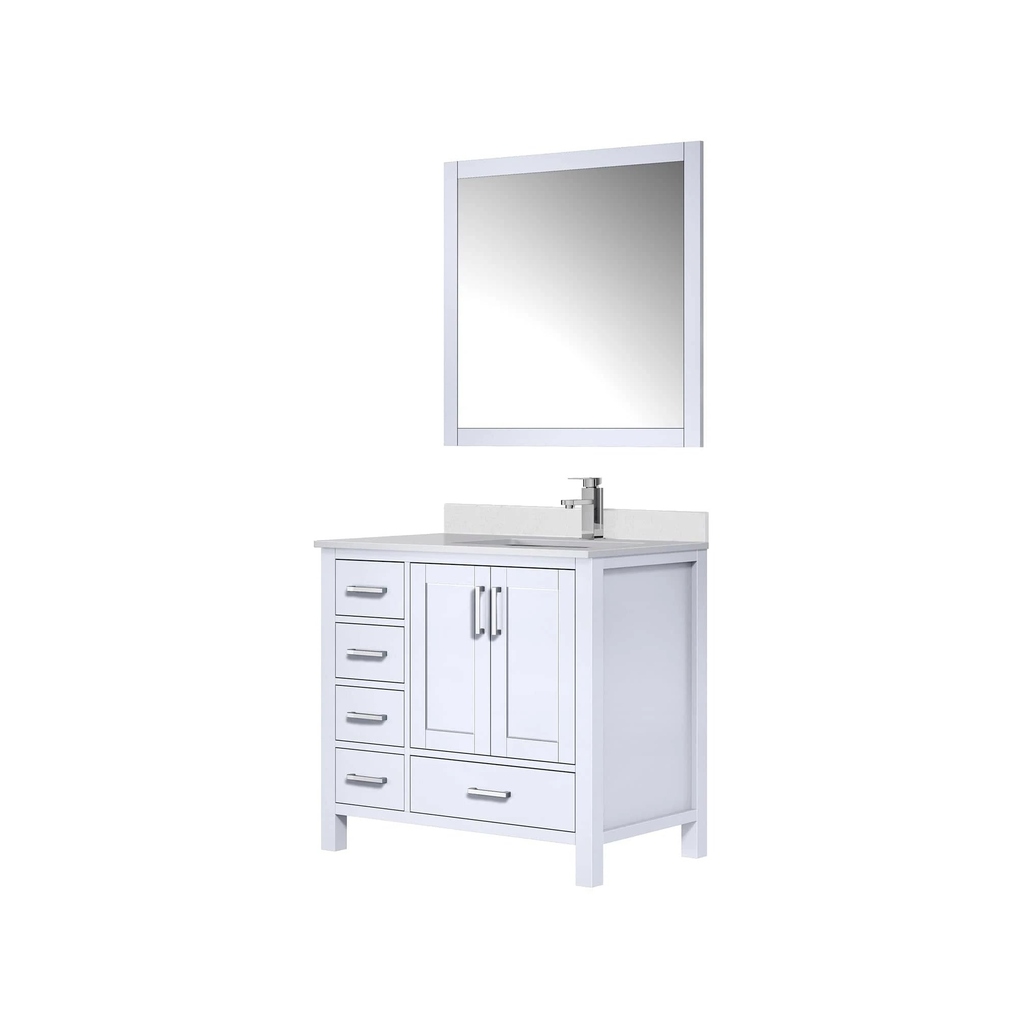 Jacques 36 x 22 Right Offset Bath Vanity - Backyard Provider