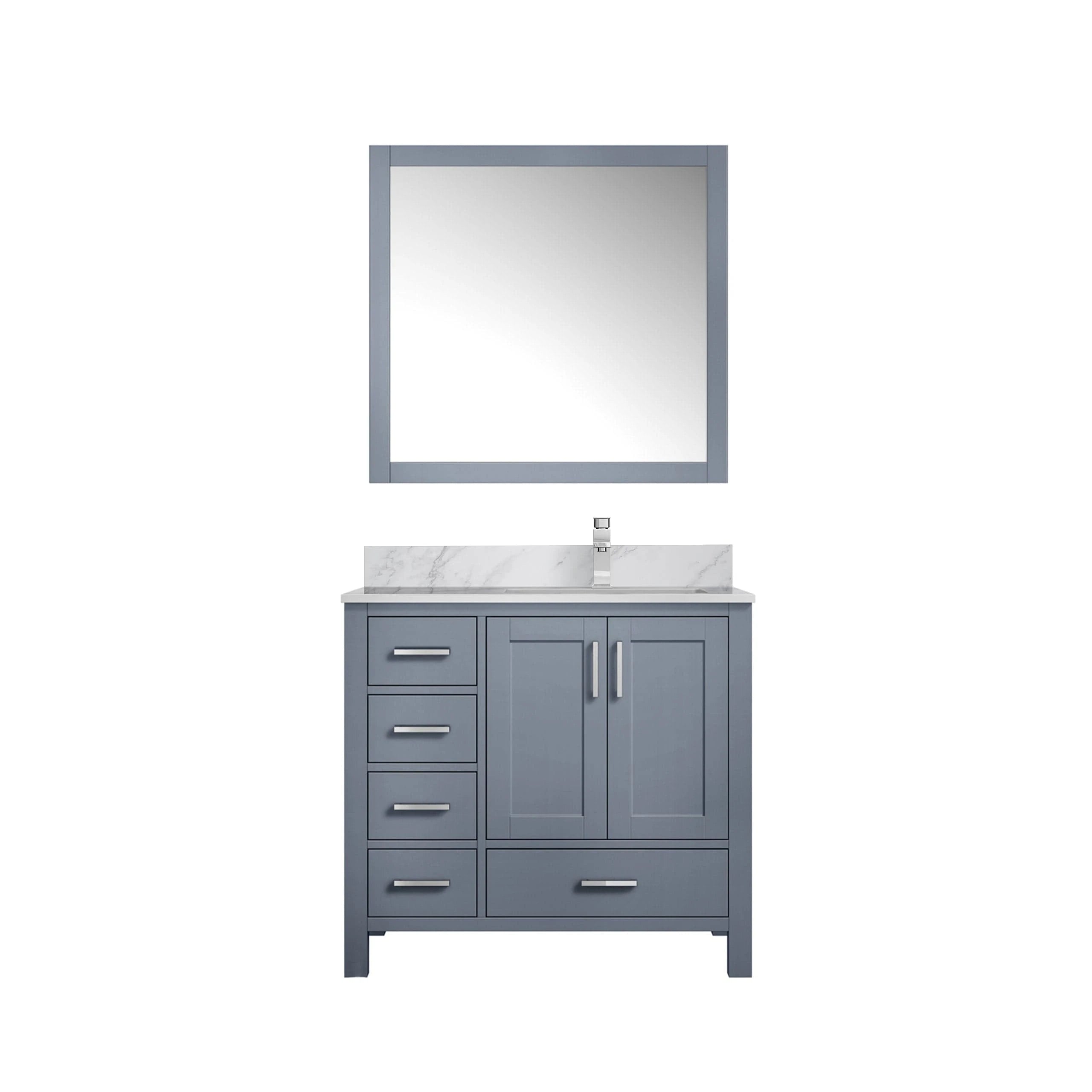 Jacques 36 x 22 Right Offset Bath Vanity - Backyard Provider