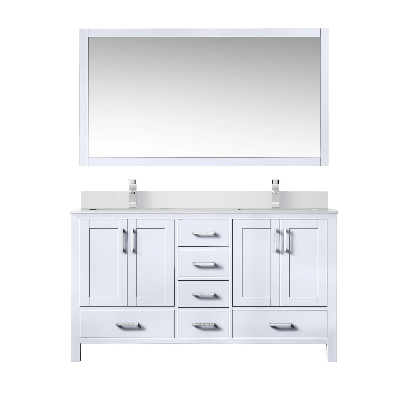 Jacques 60 x 22 Double Bath Vanity - Backyard Provider