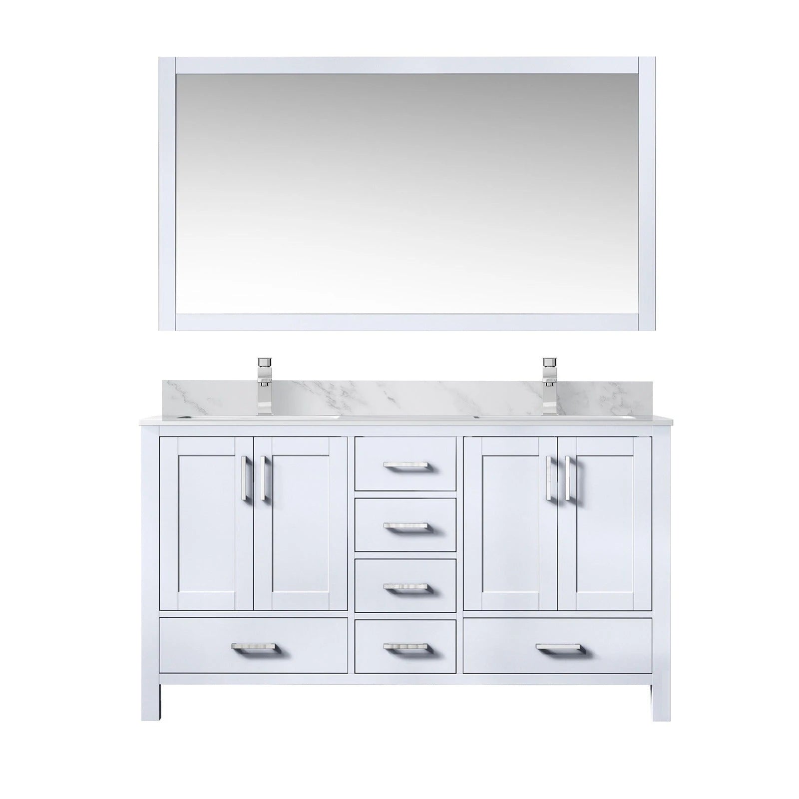 Jacques 60 x 22 Double Bath Vanity - Backyard Provider