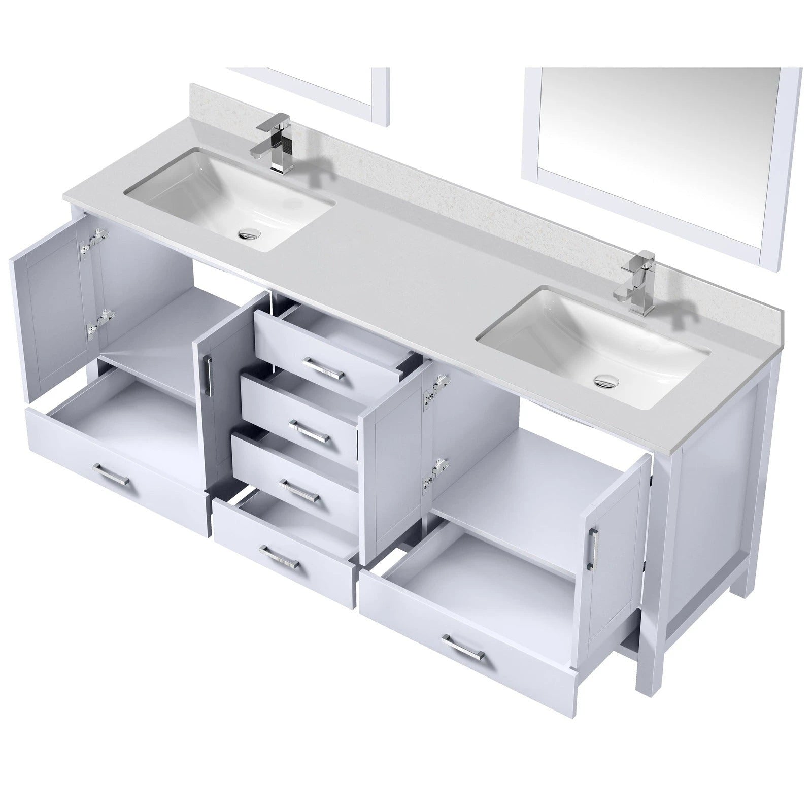 Jacques 80 x 22 Double Bath Vanity - Backyard Provider