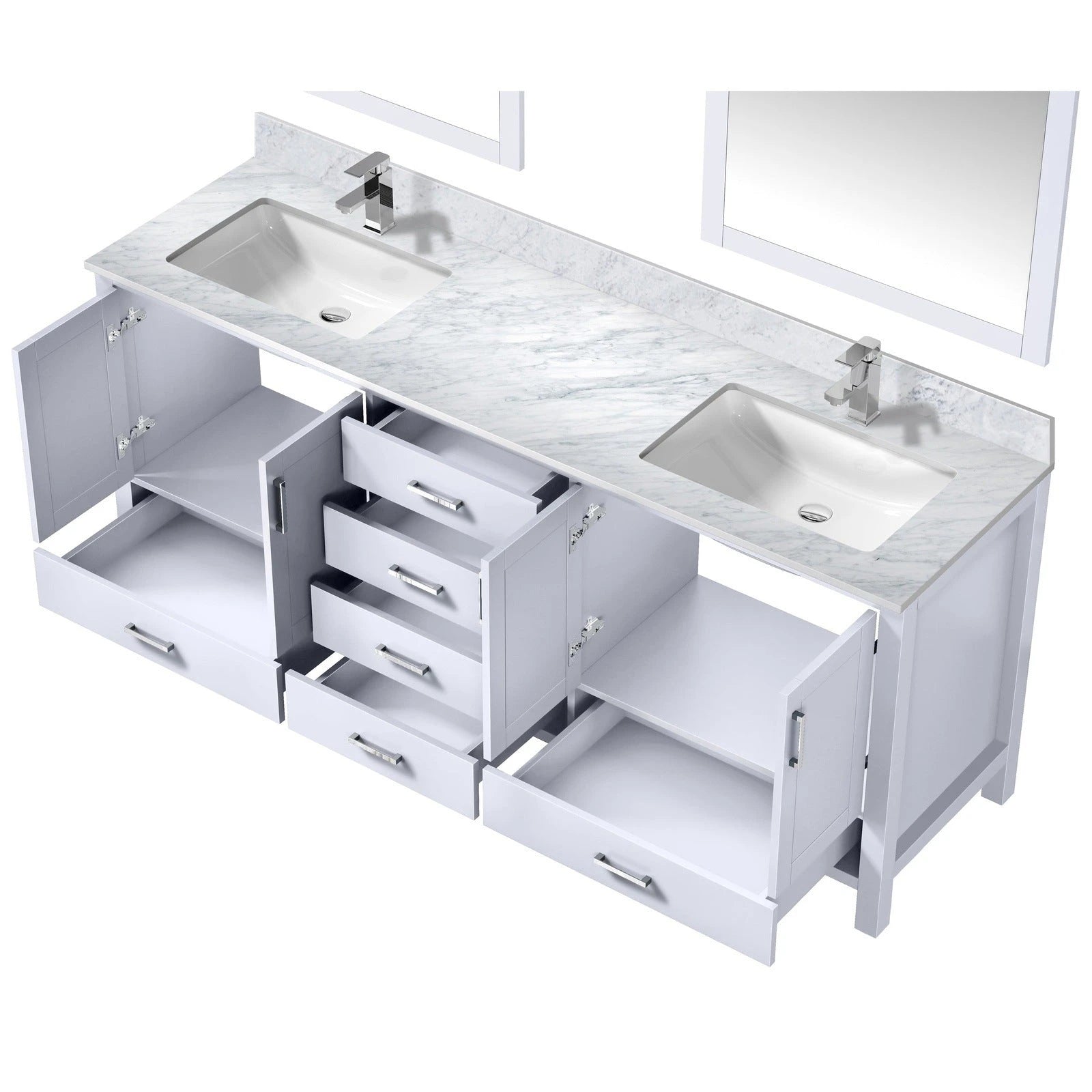 Jacques 80 x 22 Double Bath Vanity - Backyard Provider