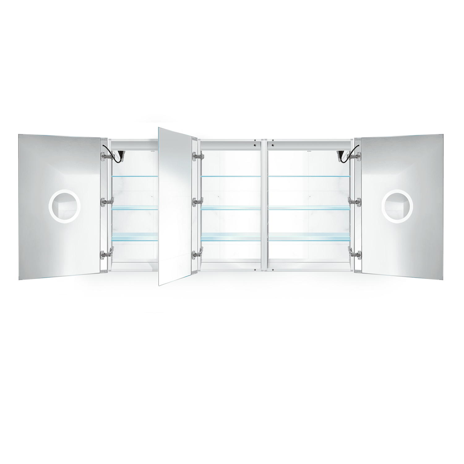 Krugg Svange 66X 36 Double LED Medicine Cabinet with Dimmer & Defogger Svange6636DLLR