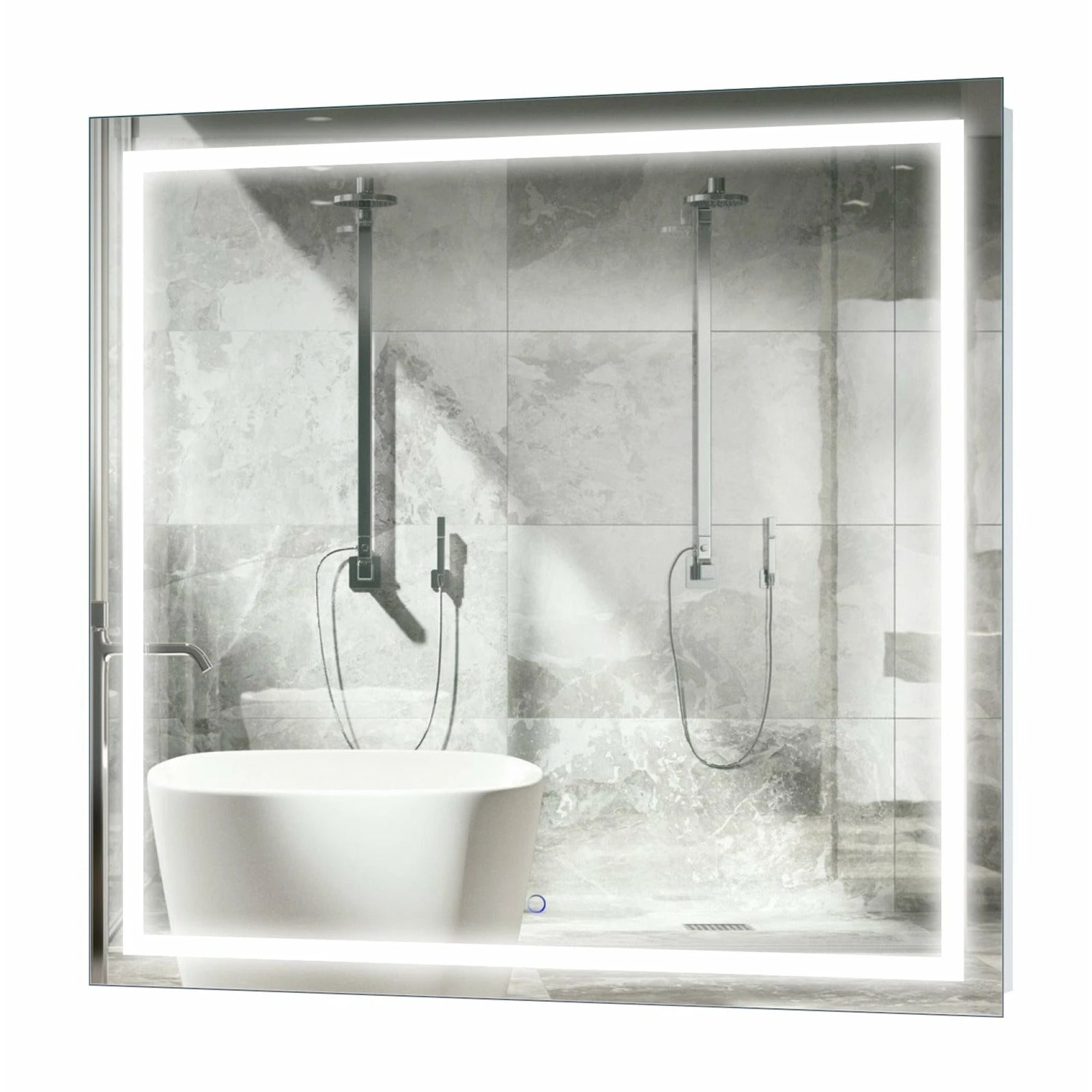 Krugg Icon 42 X 42 LED Mirror ICON4242 - Backyard Provider