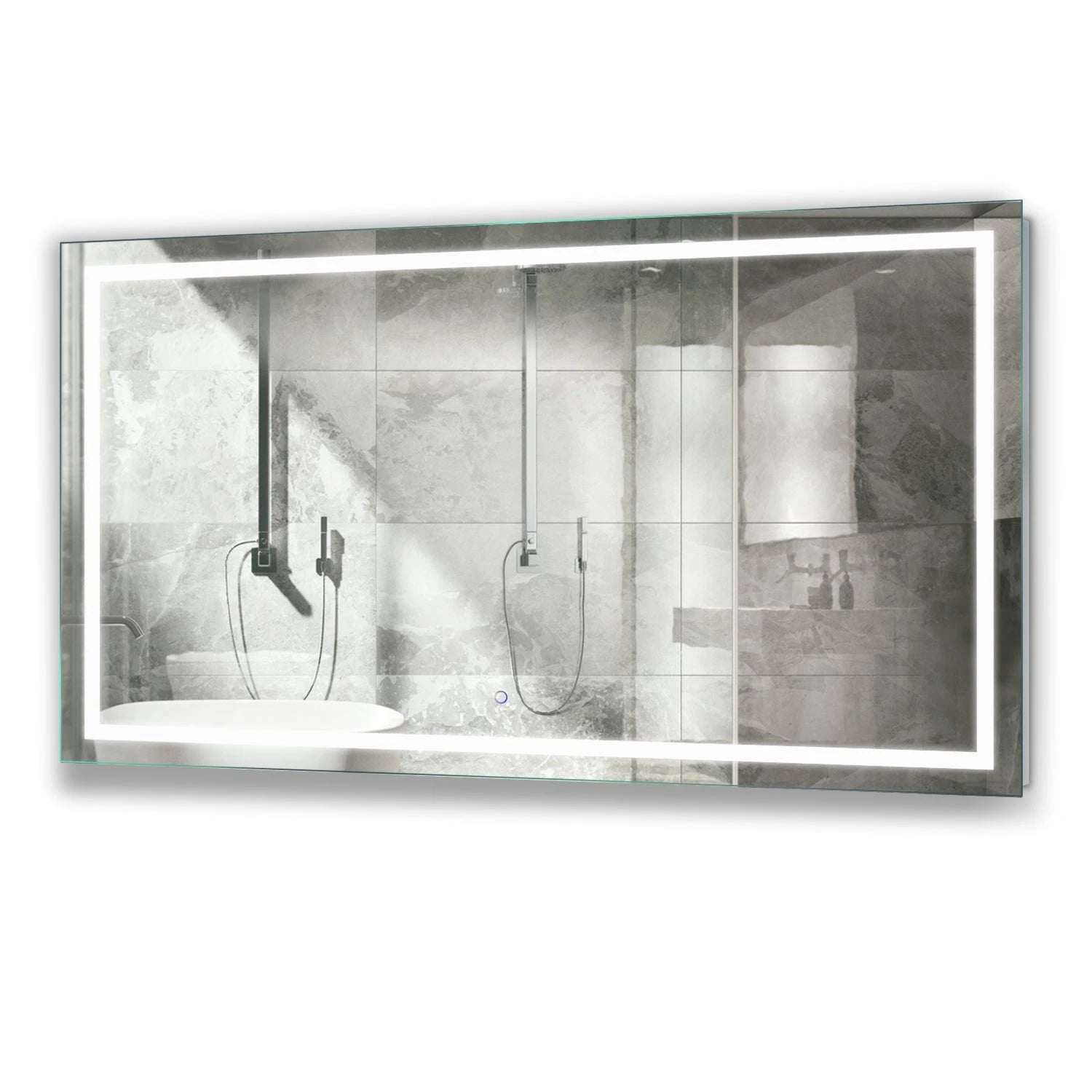 Krugg  Icon 60 X 36 LED Wall Mirror ICON6036 - Backyard Provider