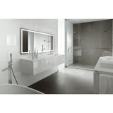 Krugg Icon 72 X 36 LED Bathroom Mirror with Dimmer & Defogger Large Lighted Vanity Mirror ICON7236 - Backyard Provider