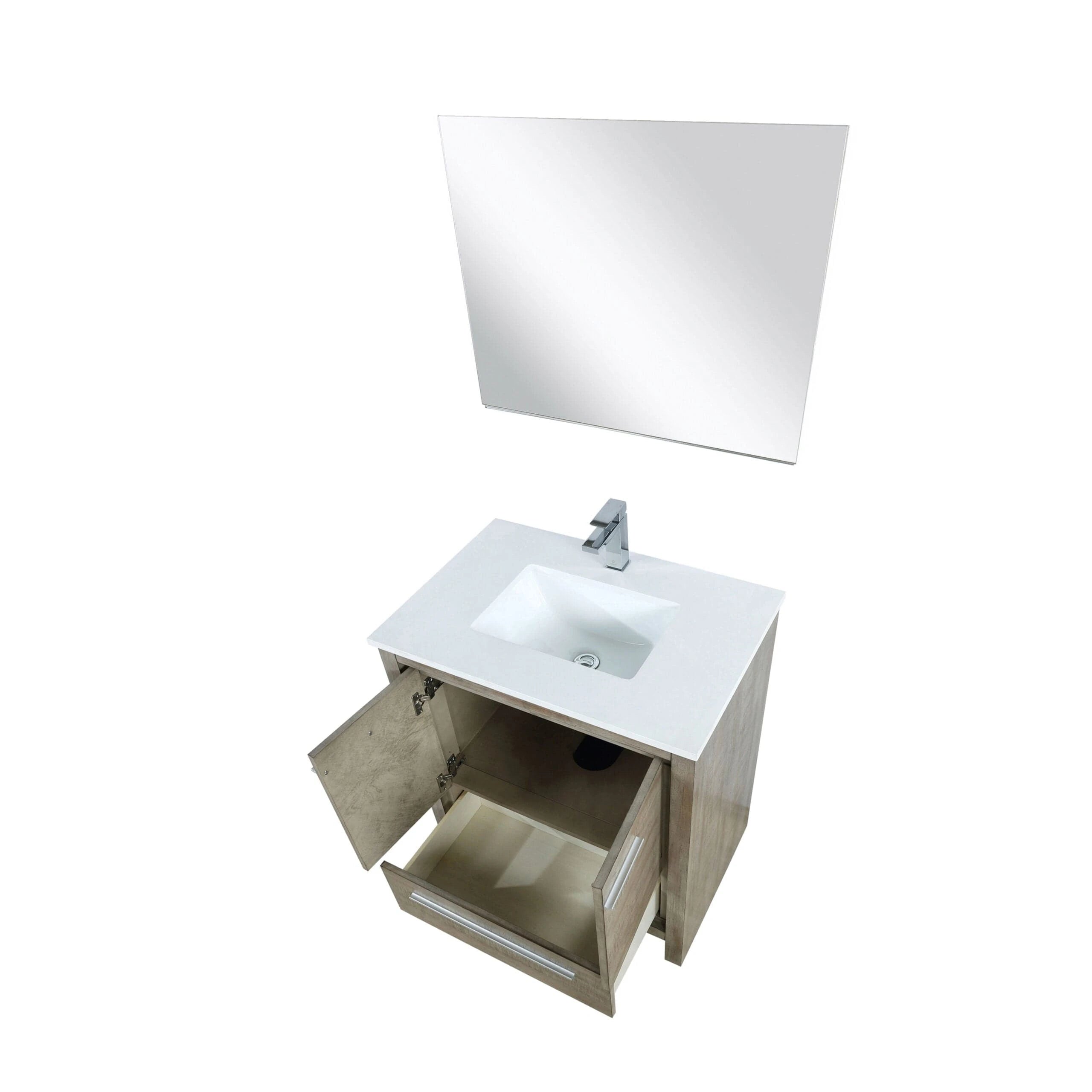 Lafarre 30 Rustic Acacia Bathroom Vanity - Backyard Provider