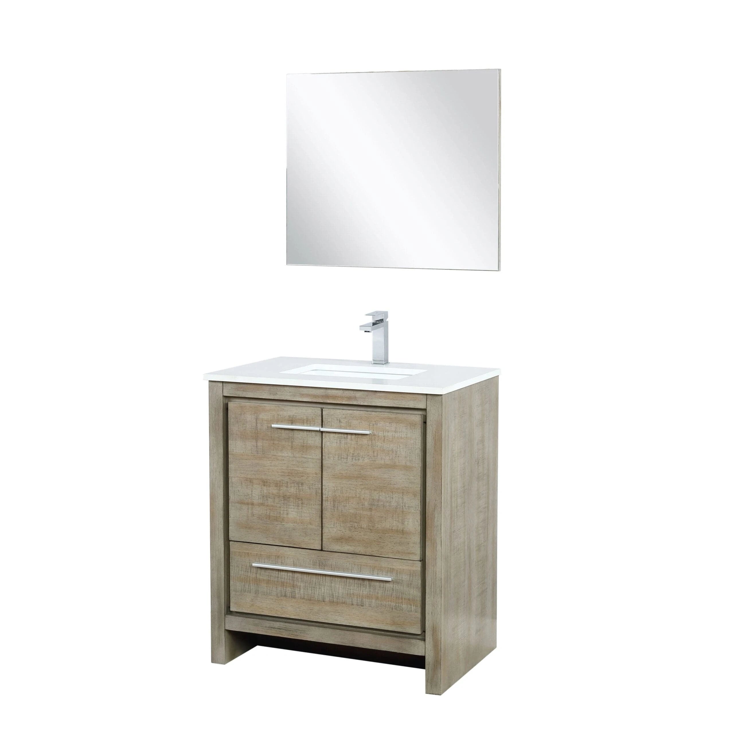 Lafarre 30 Rustic Acacia Bathroom Vanity - Backyard Provider