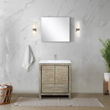 Lafarre 30 Rustic Acacia Bathroom Vanity - Backyard Provider