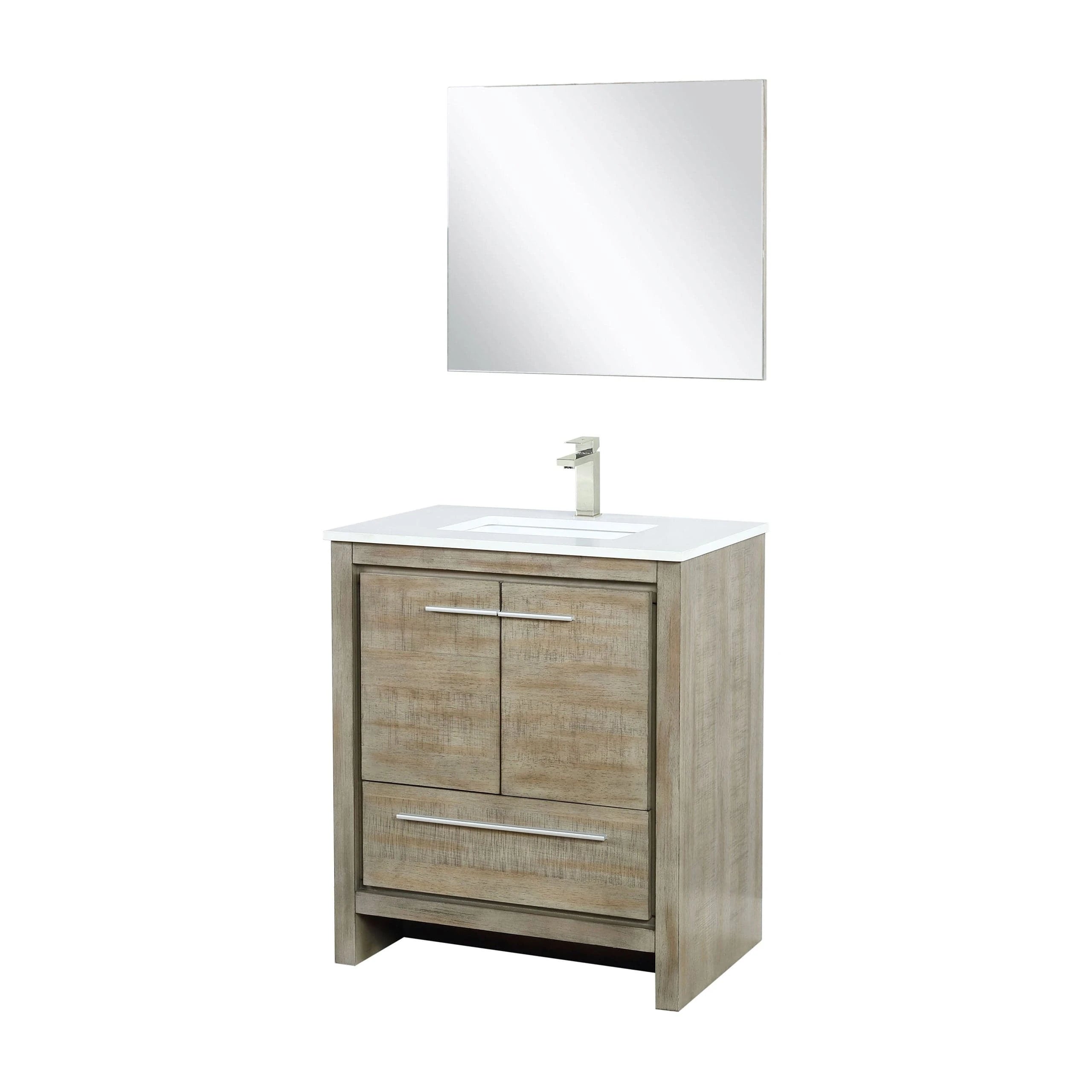 Lafarre 30 Rustic Acacia Bathroom Vanity - Backyard Provider