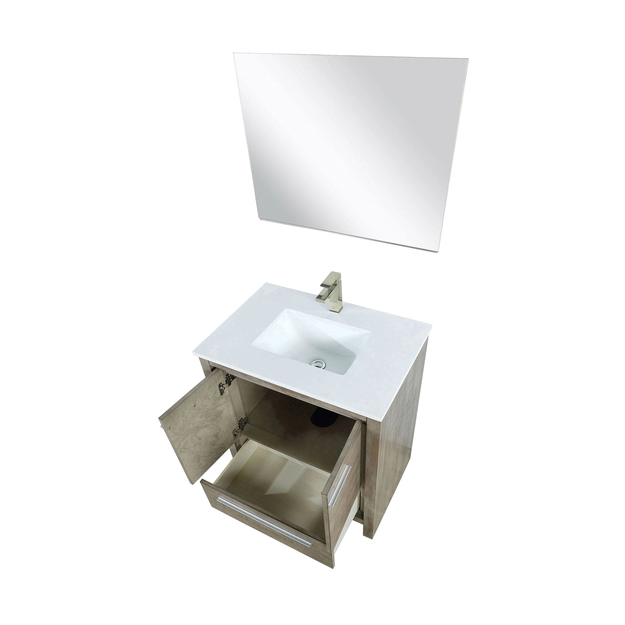 Lafarre 30 Rustic Acacia Bathroom Vanity - Backyard Provider