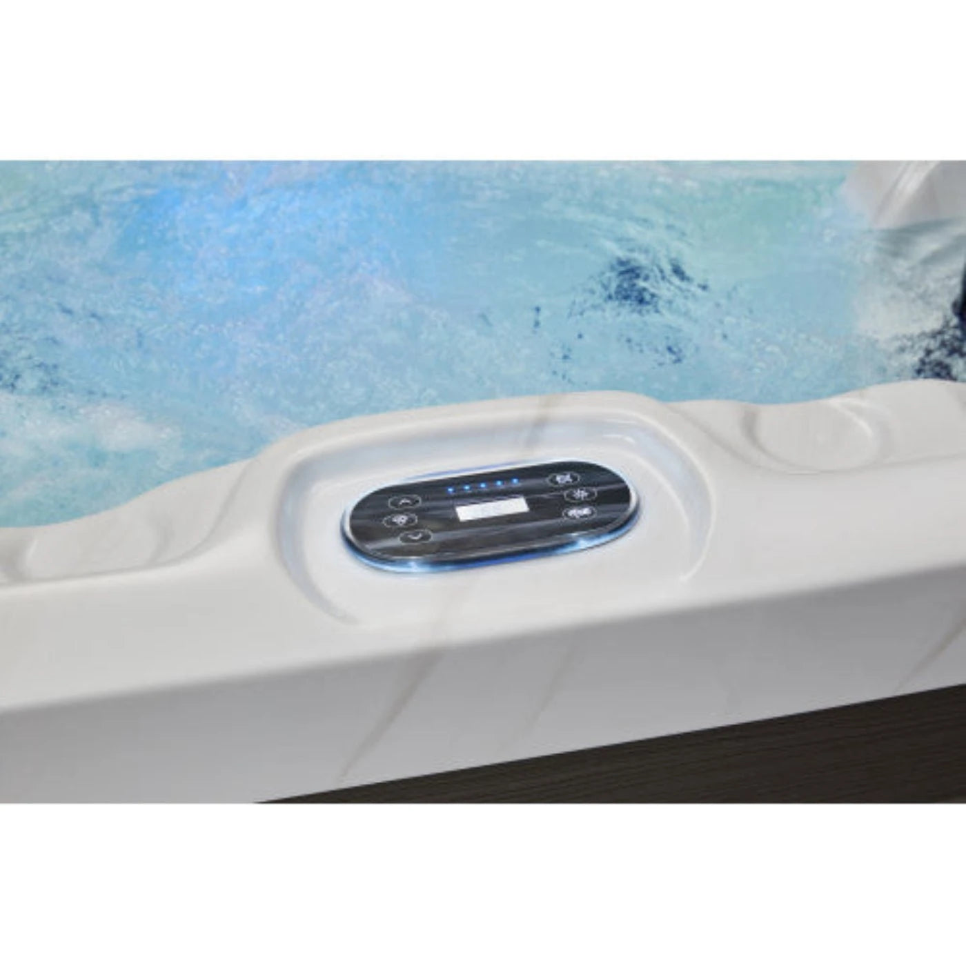 Luxury Spas - Elite Series Savannah 6 Person Cloud Gray WS-692 - Backyard Provider