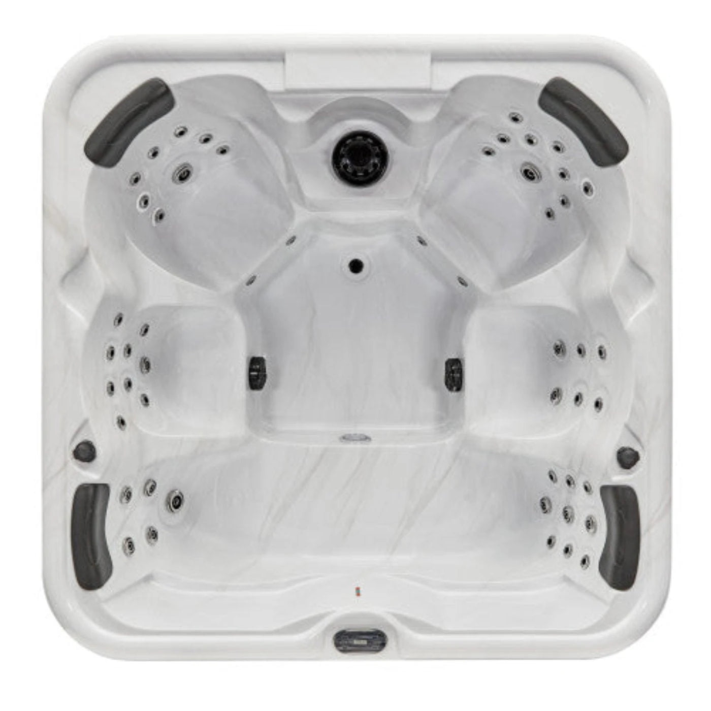 Luxury Spas - Studio Series Eclipse 6 Person Cloud Gray - Backyard Provider