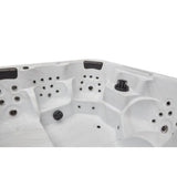 Luxury Spas - Studio Series Eclipse 6 Person Cloud Gray - Backyard Provider