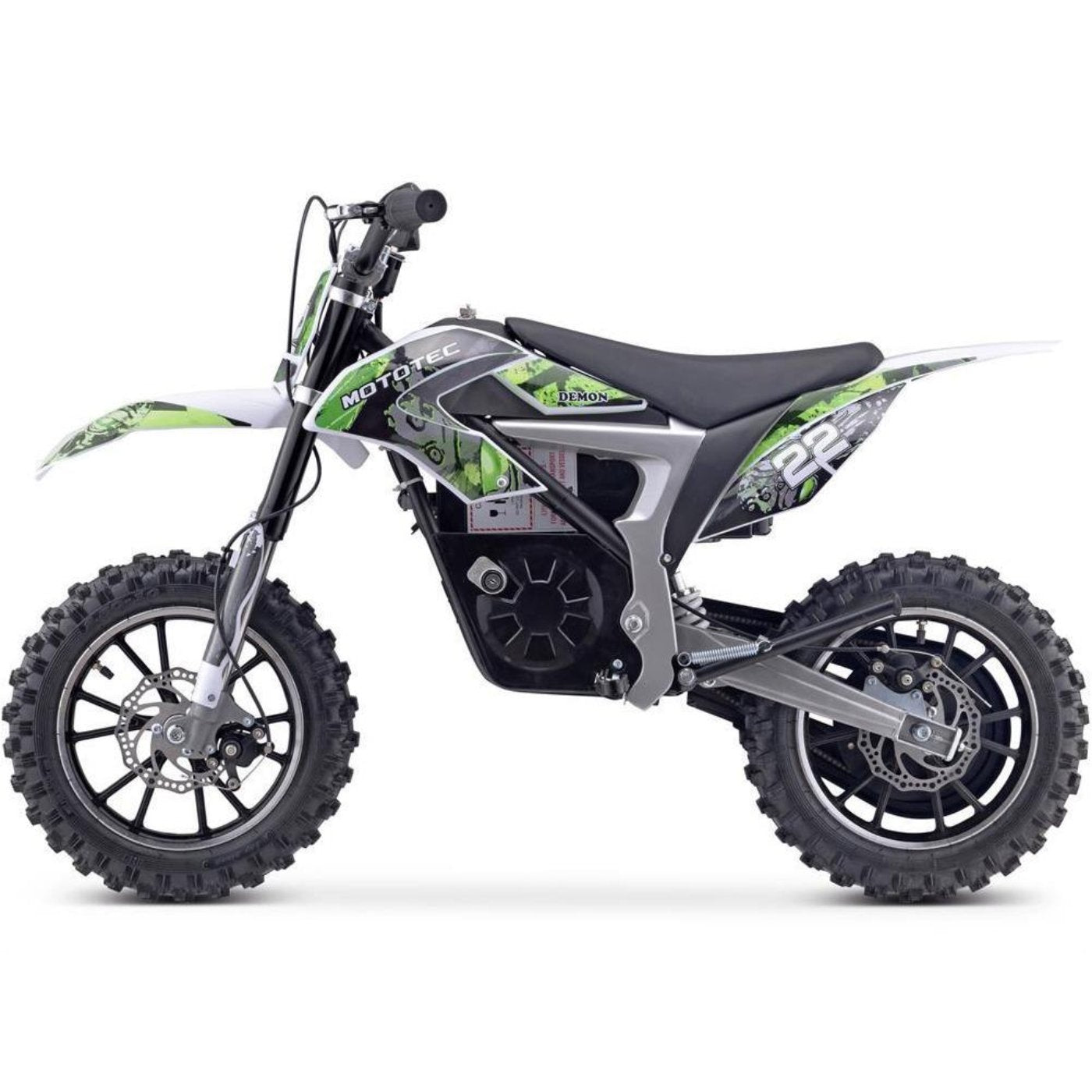 MotoTec Demon 36V/8Ah 500W Electric Dirt Bike MT-Dirt-Lithium