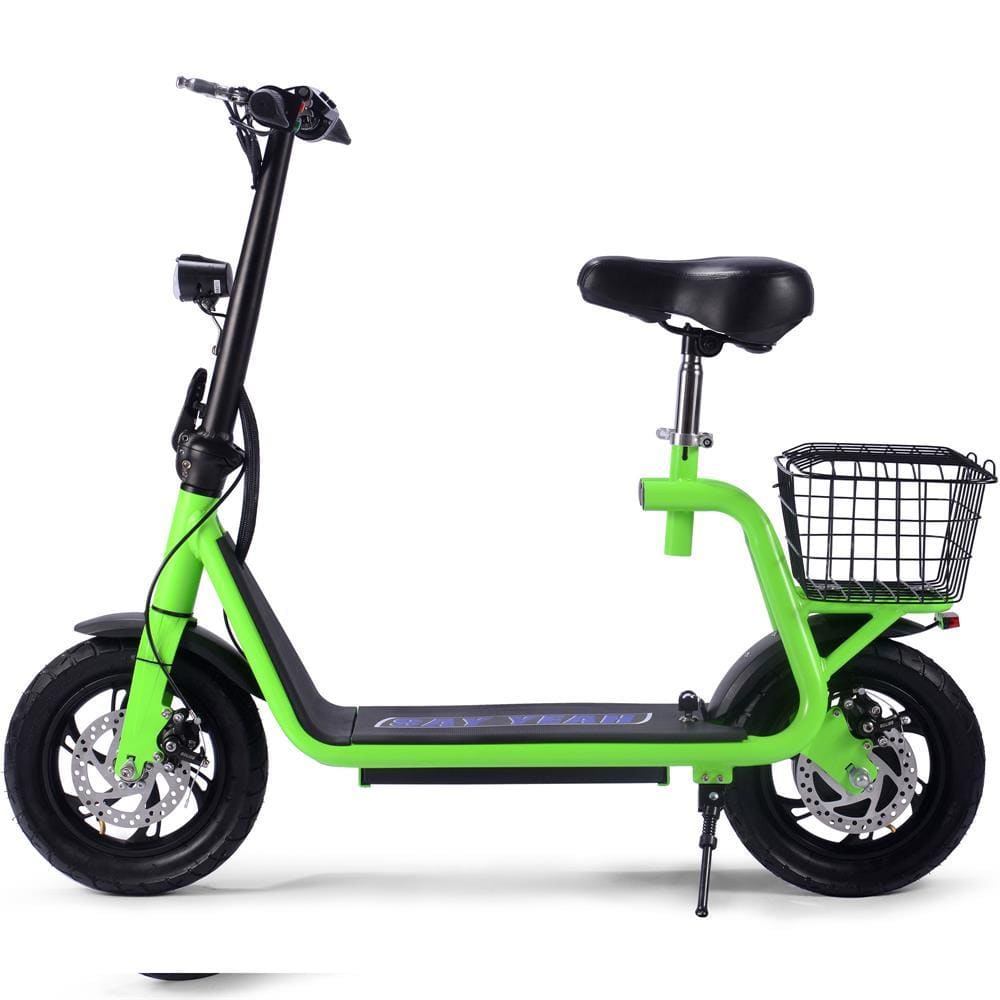 MotoTec Metro 36V/12Ah 500W Lithium Folding Electric Scooter