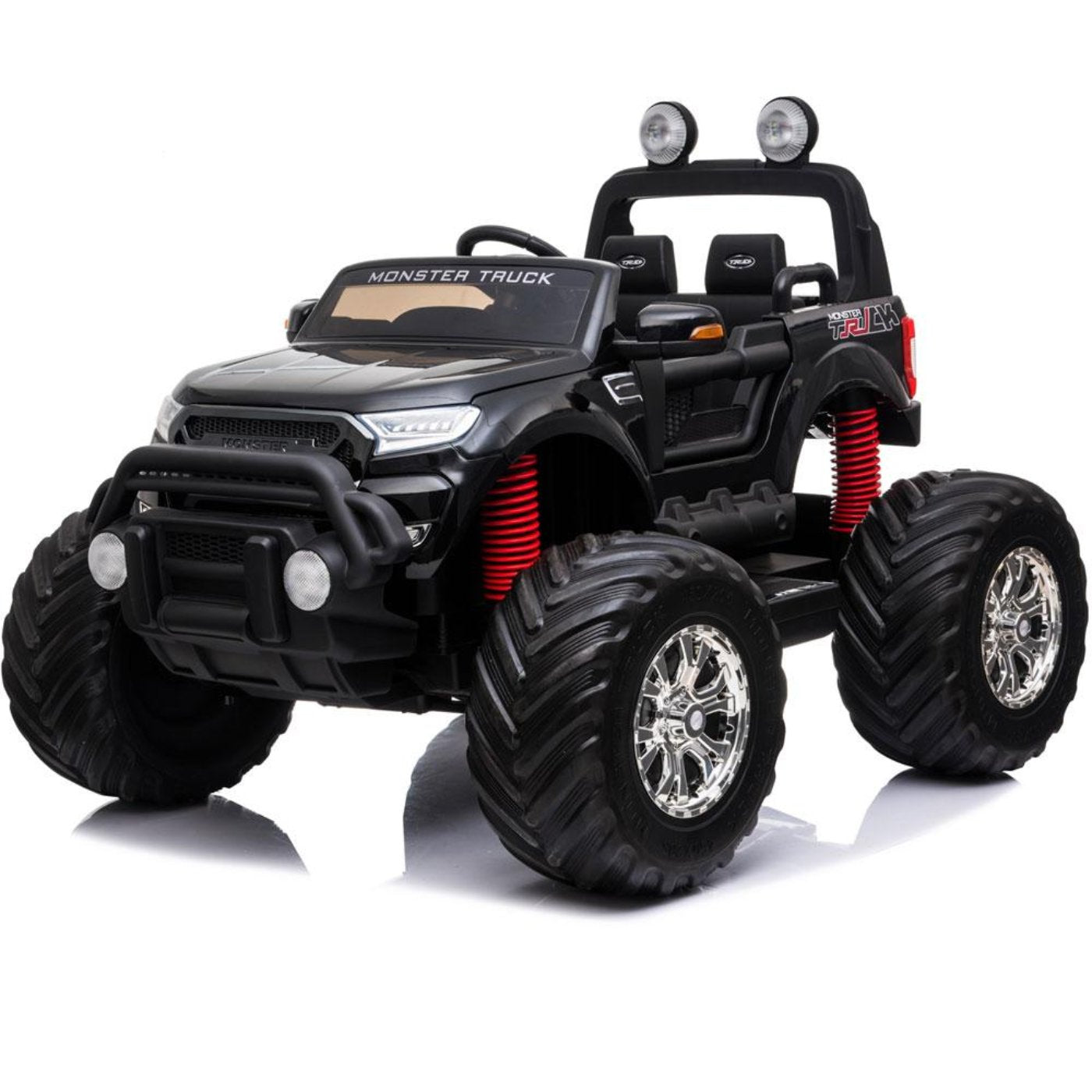 MotoTec Monster Truck 12V 45W Kids Electric Ride-On MT-550-MonsterTruck-12v