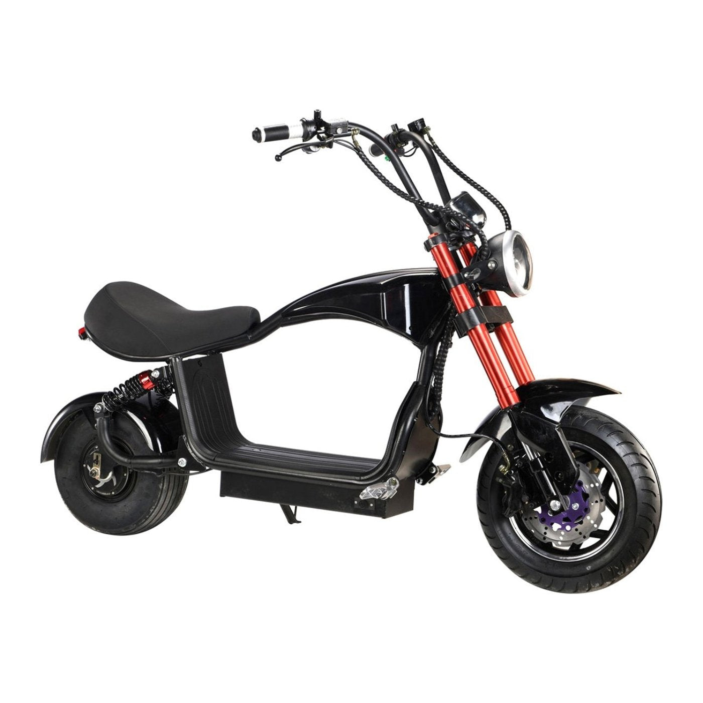 MotoTec Mini Lowboy 48V/Ah 800W Fat Tire Electric Scooter MT-Mini-LowBoy-48v-800w