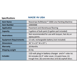 Newstripe RollMaster 5000 Line Painting Machine 10003068