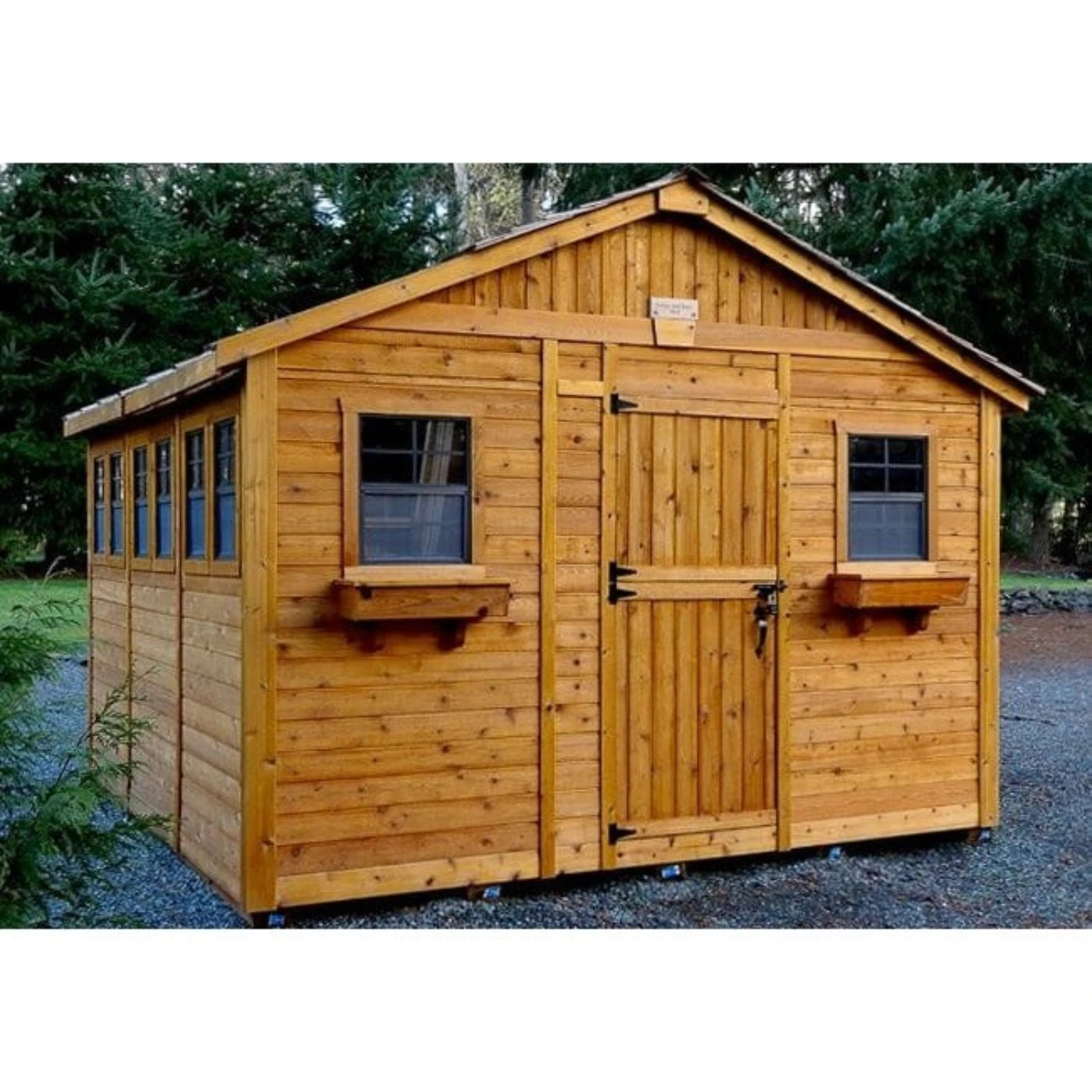 Outdoor Living Today 12'x12' Sunshed Garden Shed - SSGS1212