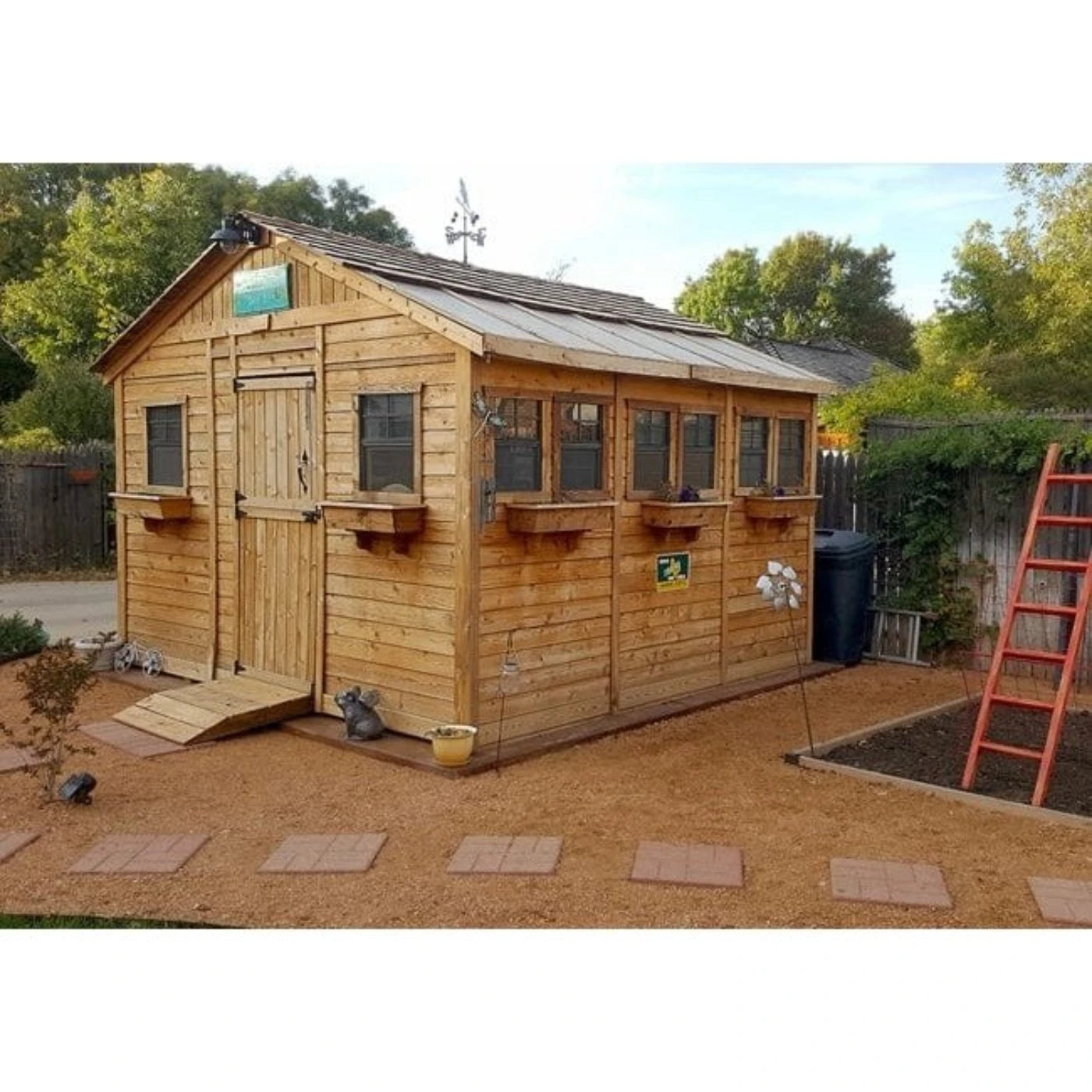 Outdoor Living Today 12'x12' Sunshed Garden Shed - SSGS1212