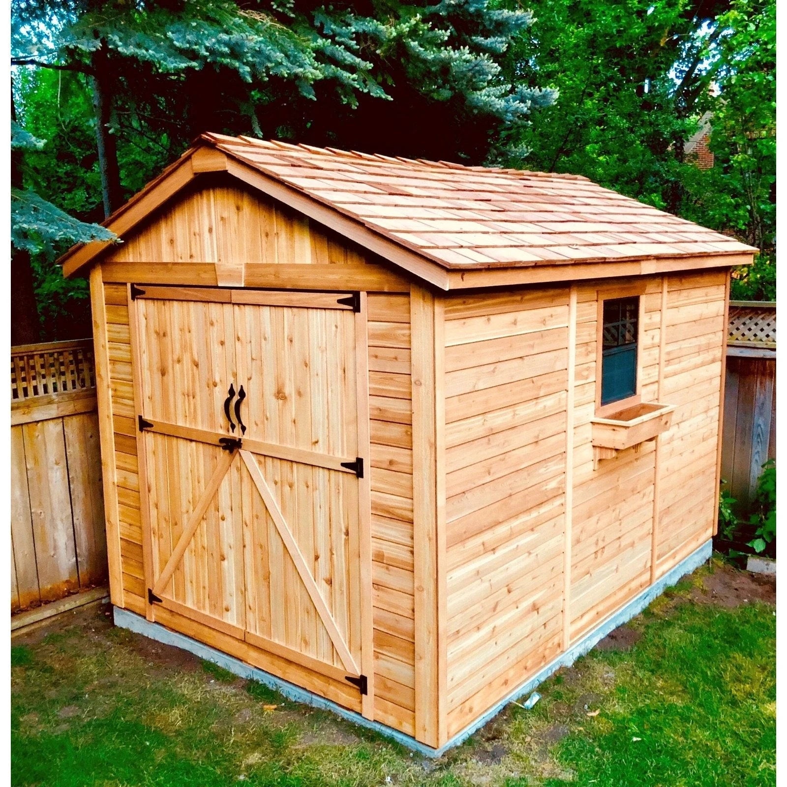 Outdoor Living Today 8'x12' Space Master Storage Shed - SM812