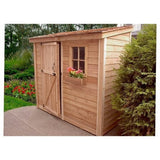 Outdoor Living Today 8'x4' SpaceSaver with Single Door - SS84S