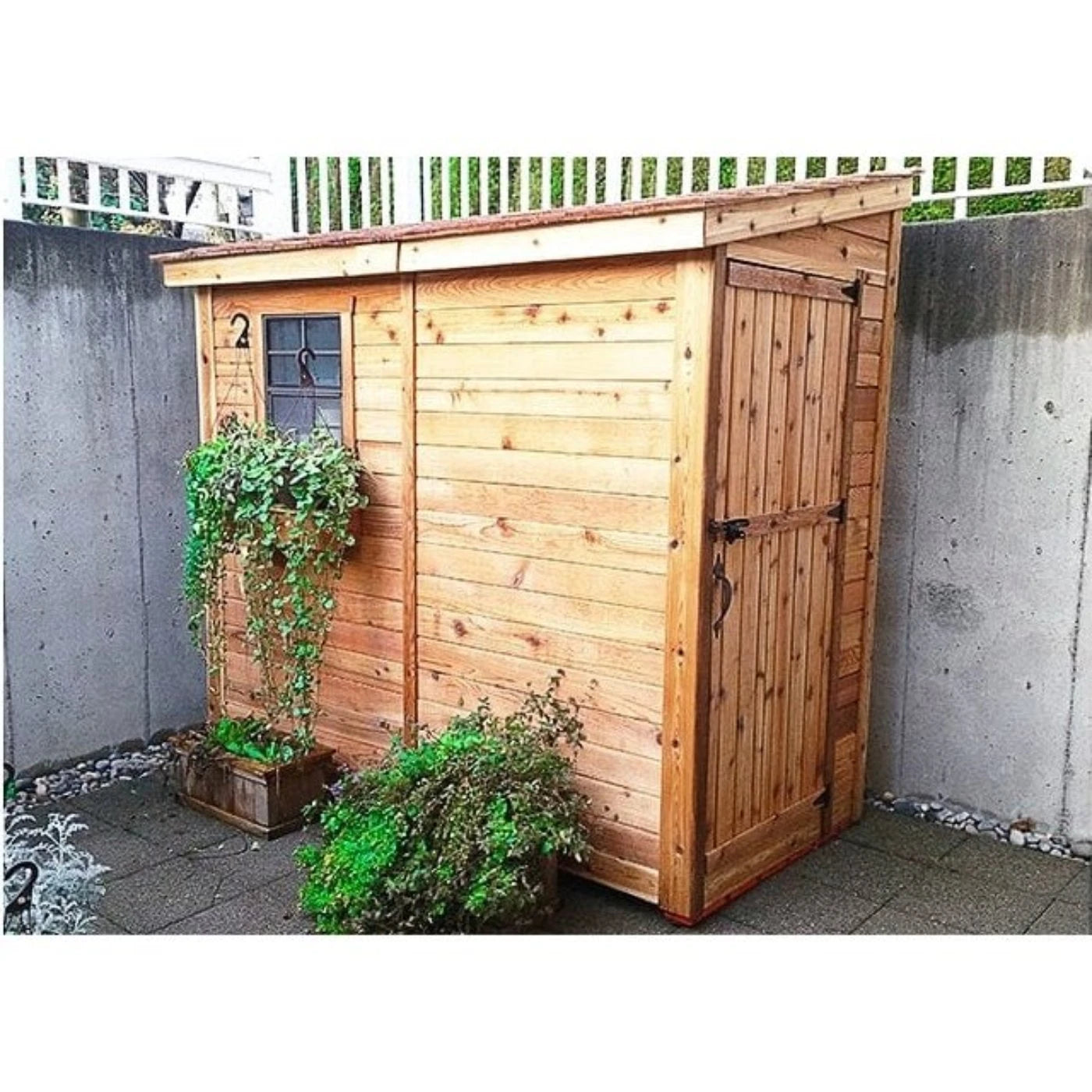 Outdoor Living Today 8'x4' SpaceSaver with Single Door - SS84S