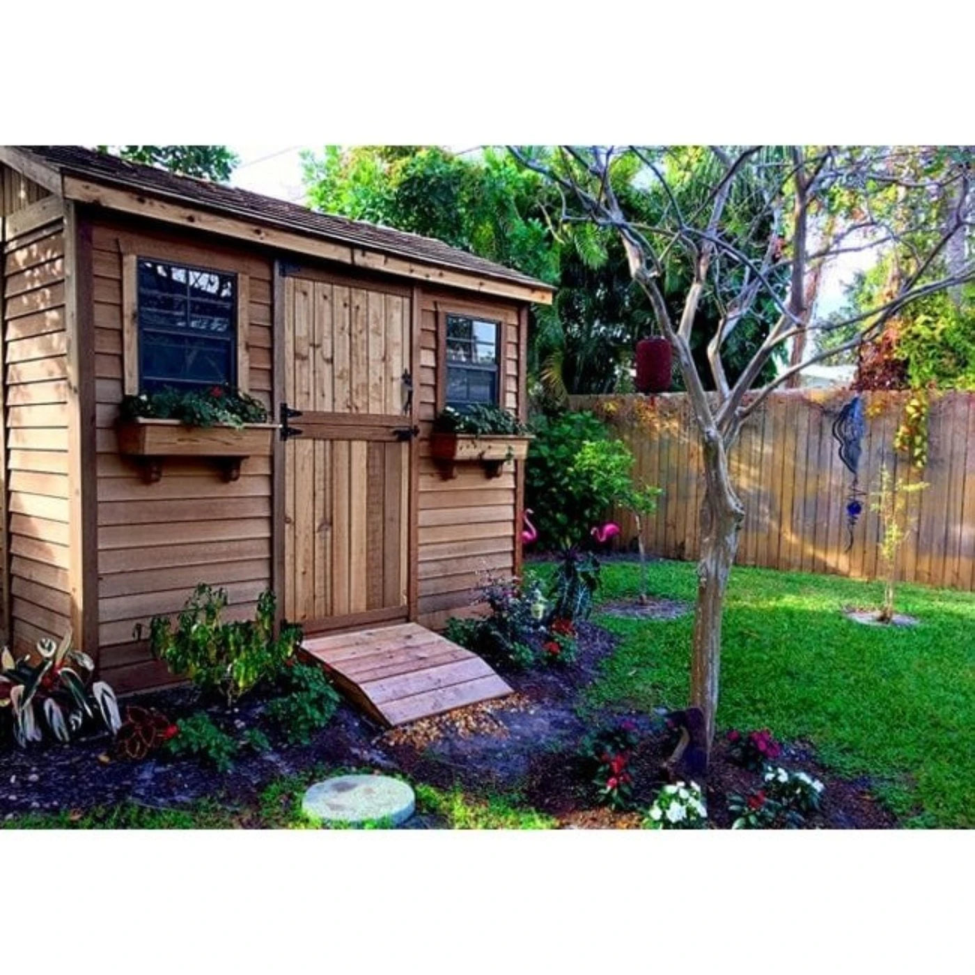 Outdoor Living Today 9'x6' Cabana Garden Shed - CB96