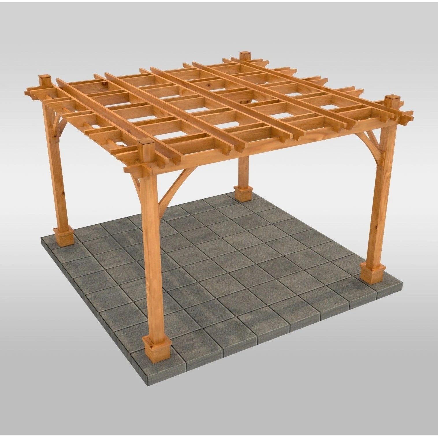 Outdoor Living Today Cedar Pergolas | 12×12 - BZ1212